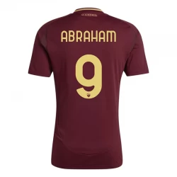 AS Roma Abraham #9 Fodboldtrøjer 2024-25 Hjemmebanetrøje Mænd