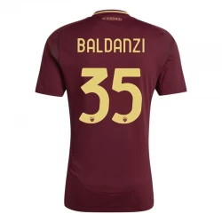 AS Roma Baldanzi #35 Fodboldtrøjer 2024-25 Hjemmebanetrøje Mænd