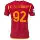 AS Roma El Shaarawy #92 Fodboldtrøjer 2023-24 Hjemmebanetrøje Mænd