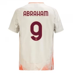 AS Roma Fodboldtrøjer 2024-25 Abraham #9 Udebanetrøje Mænd