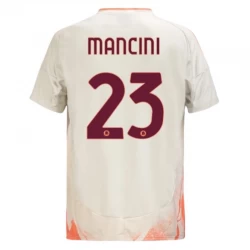 AS Roma Fodboldtrøjer 2024-25 Mancini #23 Udebanetrøje Mænd