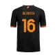 AS Roma Fodboldtrøjer De Rossi #16 2023-24 Tredjetrøje Mænd