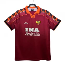 AS Roma Retro Trøje 1998-99 Hjemmebane Mænd