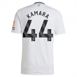Aston Villa Fodboldtrøjer 2024-25 Kamara #44 Udebanetrøje Mænd