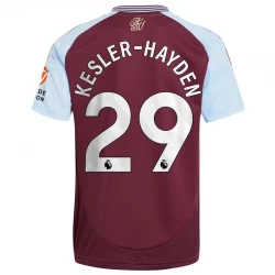Aston Villa Kesler-hayden #29 Fodboldtrøjer 2024-25 Hjemmebanetrøje Mænd