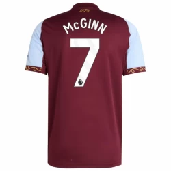 Aston Villa Mcginn #7 Fodboldtrøjer 2025-26 Hjemmebanetrøje Mænd