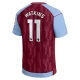 Aston Villa Watkins #11 Fodboldtrøjer 2023-24 Hjemmebanetrøje Mænd