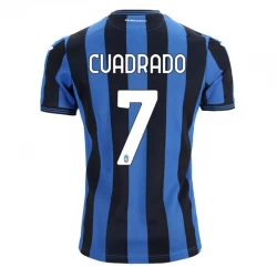 Atalanta BC Cuadrado #7 Fodboldtrøjer 2024-25 Hjemmebanetrøje Mænd