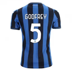 Atalanta BC Godfrey #5 Fodboldtrøjer 2024-25 Hjemmebanetrøje Mænd