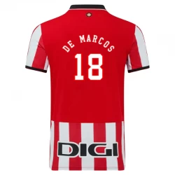 Athletic Club Bilbao De Marcos #18 Fodboldtrøjer 2025-26 Hjemmebanetrøje Mænd