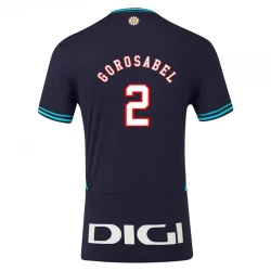 Athletic Club Bilbao Fodboldtrøjer 2025-26 Gorosabel #2 Udebanetrøje Mænd