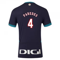 Athletic Club Bilbao Fodboldtrøjer 2025-26 Paredes #4 Udebanetrøje Mænd