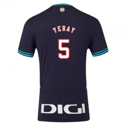 Athletic Club Bilbao Fodboldtrøjer 2025-26 Yeray #5 Udebanetrøje Mænd