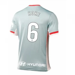 Atlético Madrid Fodboldtrøjer 2024-25 Koke #6 Udebanetrøje Mænd