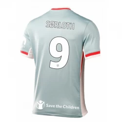 Atlético Madrid Fodboldtrøjer 2024-25 UCL Sorloth #9 Udebanetrøje Mænd