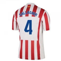 Atlético Madrid Gallagher #4 Fodboldtrøjer 2025-26 Hjemmebanetrøje Mænd