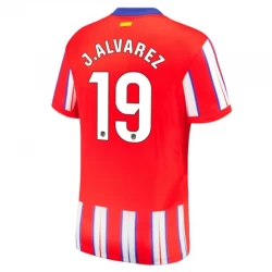 Atlético Madrid J.Alvarez #19 Fodboldtrøjer 2024-25 Hjemmebanetrøje Mænd