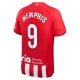 Atlético Madrid Memphis Depay #9 Fodboldtrøjer 2023-24 Hjemmebanetrøje Mænd