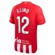 Atlético Madrid S.Lino #12 Fodboldtrøjer 2023-24 Hjemmebanetrøje Mænd
