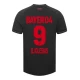 Bayer 04 Leverkusen B. Iglesias #9 Fodboldtrøjer 2023-24 Hjemmebanetrøje Mænd