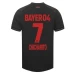 Bayer 04 Leverkusen Chicharito #7 Fodboldtrøjer 2023-24 Hjemmebanetrøje Mænd