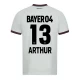 Bayer 04 Leverkusen Fodboldtrøjer 2023-24 Arthur #13 Udebanetrøje Mænd