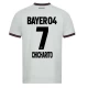 Bayer 04 Leverkusen Fodboldtrøjer 2023-24 Chicharito #7 Udebanetrøje Mænd