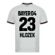 Bayer 04 Leverkusen Fodboldtrøjer 2023-24 Hlozek #23 Udebanetrøje Mænd
