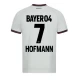 Bayer 04 Leverkusen Fodboldtrøjer 2023-24 Hofmann #7 Udebanetrøje Mænd