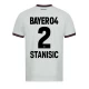 Bayer 04 Leverkusen Fodboldtrøjer 2023-24 Stanisic #2 Udebanetrøje Mænd