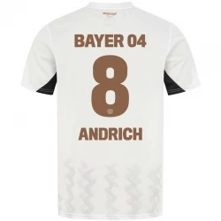 Bayer 04 Leverkusen Fodboldtrøjer 2024-25 Andrich #8 Udebanetrøje Mænd