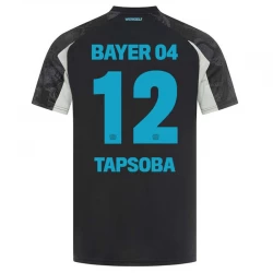 Bayer 04 Leverkusen Fodboldtrøjer Tapsoba #12 2024-25 Tredjetrøje Mænd