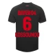 Bayer 04 Leverkusen Kossounou #6 Fodboldtrøjer 2023-24 Hjemmebanetrøje Mænd