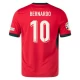 Bernardo Silva #10 Portugal Fodboldtrøjer EM 2024 Hjemmebanetrøje Mænd