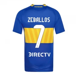 Boca Juniors Zeballos #7 Fodboldtrøjer 2024-25 II Hjemmebanetrøje Mænd