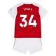Børn Arsenal FC Granit Xhaka #34 Fodboldtrøjer 2023-24 Hjemmebanesæt