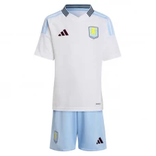 Børn Aston Villa Fodboldsæt 2024-25 Udebanetrøje
