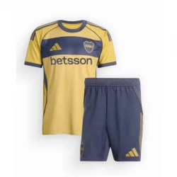 Børn Boca Juniors Fodboldsæt 2025-26 Udebanetrøje