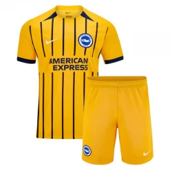 Børn Brighton Hove Albion Fodboldsæt 2024-25 Udebanetrøje