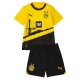Børn BVB Borussia Dortmund Fodboldtrøjer 2023-24 Hjemmebanesæt
