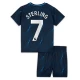 Børn Chelsea FC Fodboldsæt 2023-24 Raheem Sterling #7 Udebanetrøje