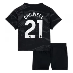 Børn Chelsea FC Fodboldtrøjer Chilwell #21 2024-25 Tredjesæt