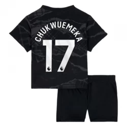Børn Chelsea FC Fodboldtrøjer Chukwuemeka #17 2024-25 Tredjesæt