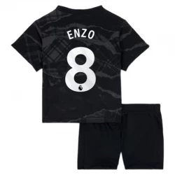 Børn Chelsea FC Fodboldtrøjer Enzo Fernández #8 2024-25 Tredjesæt