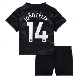 Børn Chelsea FC Fodboldtrøjer Joao Felix #14 2024-25 Tredjesæt