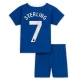 Børn Chelsea FC Raheem Sterling #7 Fodboldtrøjer 2023-24 Hjemmebanesæt
