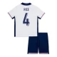 Børn Declan Rice #4 England Fodboldsæt EM 2024 Hjemmebanetrøje