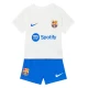 Børn FC Barcelona Fodboldsæt 2023-24 Udebanetrøje