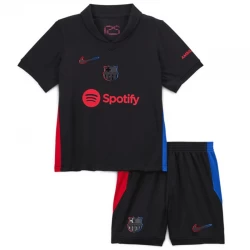 Børn FC Barcelona Fodboldsæt 2024-25 Udebanetrøje