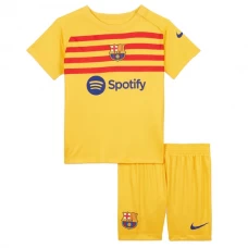 Børn FC Barcelona Fodboldtrøjer 2023-24 Fourthsæt